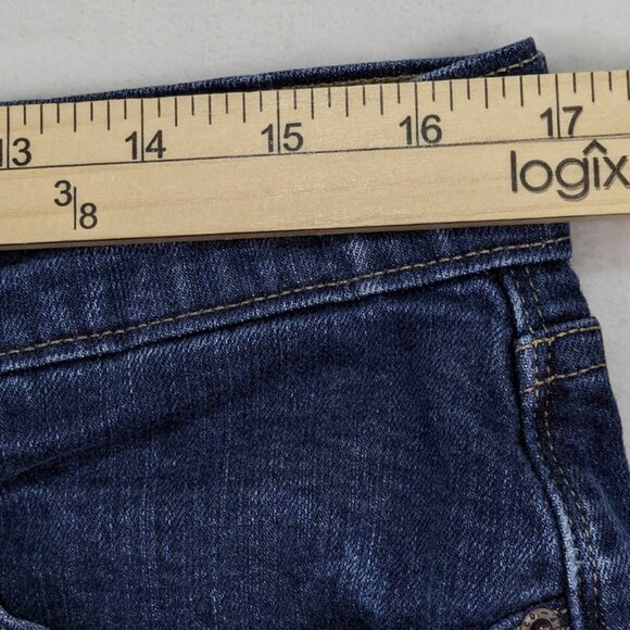 Levi's 515 Bootcut Jeans Womens 14 Blue Denim Y2K 90's Revival Casual Chic - Picture 5 of 11